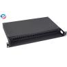 Buy cheap WAN 19 Rack Mount Fiber Patch Panel 1U 48 Port LC Adapter from wholesalers