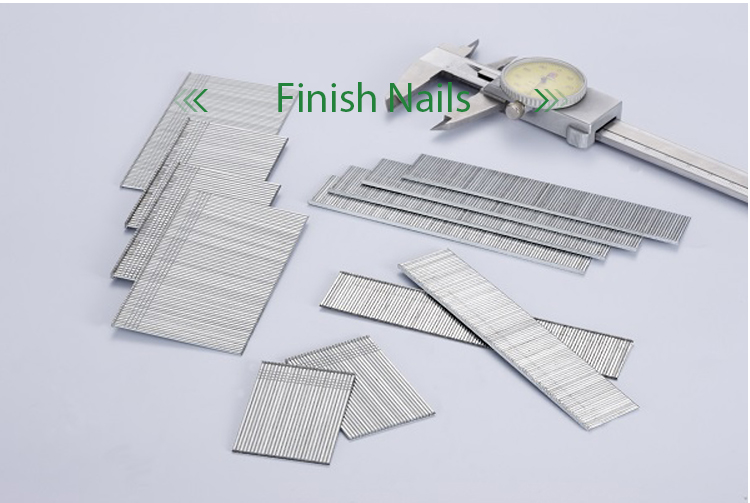 15 Gauge 34 Degrees Angled Brad Finishing Nails Electro Galvanized