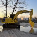 Construction Machinery Komatsu PC110 Crawler Used Excavators
