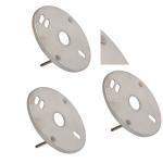 Custom Disc Foot Precision Metal Stamping Parts 416 Stainless Steel