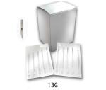 316L Surgical Stainless Steel Piercing Needle 100pcs/box sterilized by E. O. Gas