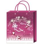 Christmas Gift Paper Bag/kraft paper/cardboard shopping bag