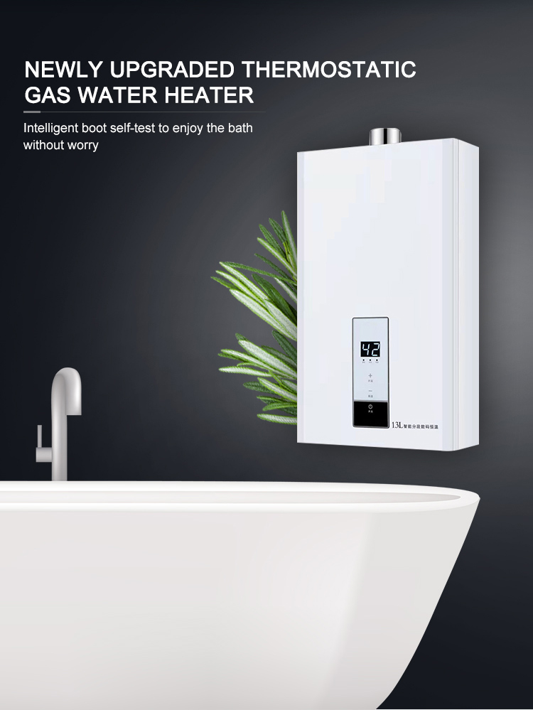 Tankless LPG Gas Instantaneous Water Heater 16000W