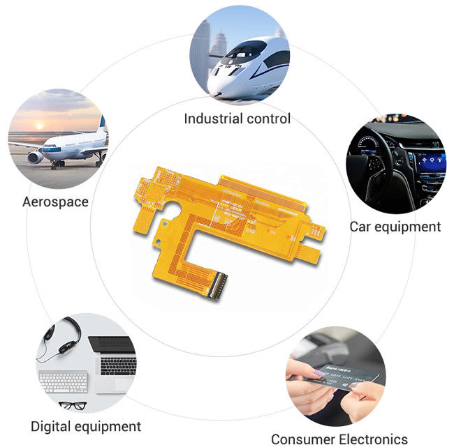4 layer flexible pcb For Led Strip Eagle Cad