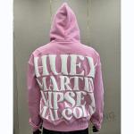 Streetwear Custom 3D Puff Print 500gsm Cotton Heavyweight Blank Men's Sweatshirt