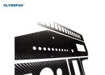 Usine de pièces d'avions d'aviation en fibre de carbone personnalisée de haute