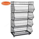 Candy Bread Biscuit Potato Chip Stand Snack Metal Display Racks