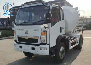 Wholesale 4X2 Light Cement Mixer Truck 4cbm Howo Concrete Mixing Truck 130hp from china suppliers