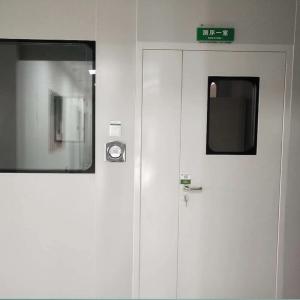 Wholesale Double Glazed Toughened Glass View Window Airtight Cleanroom Door from china suppliers