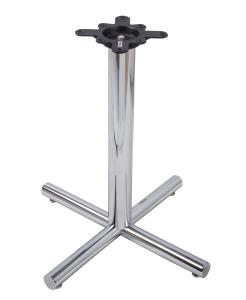 Wholesale High quality Metal Table legs cheap chrome table base for Restaurant dining Table from china suppliers