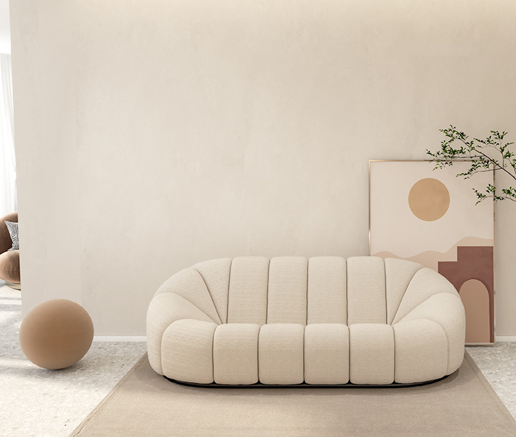 Chenille Modern Fabric Sofa Set Minimalist Fabric ODM 3 1 sofa set