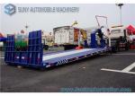 FAW 115 Hp Engine Wrecker Tow Truck , Flatbed Wrecker Full Landing 5000 KG