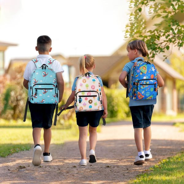 Cute Lightweight Waterproof Backpack Adjustable Shouldewr Strapes Unisex Bag Kids Backpack
