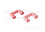 Double Blend Pink Silicone Rubber Tube Hose Chemical Resistant Inner Diameter 6