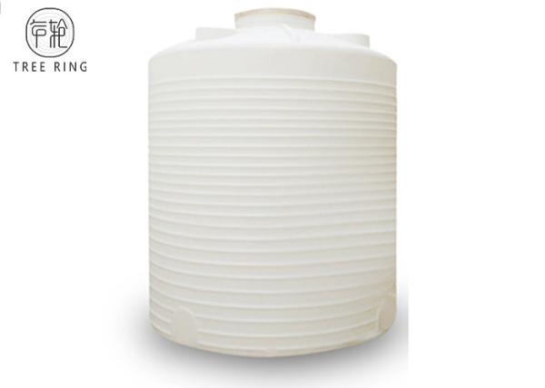 300 Gallon Food Grade Roto Mold Tanks , PT 6000L Flat Top Chemical Totes