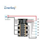 Enerkey 5s 6s 7s 200A High Power BMS PCBA for 24V 25.2V Li-ion/Lifepo4/Lto/SIB