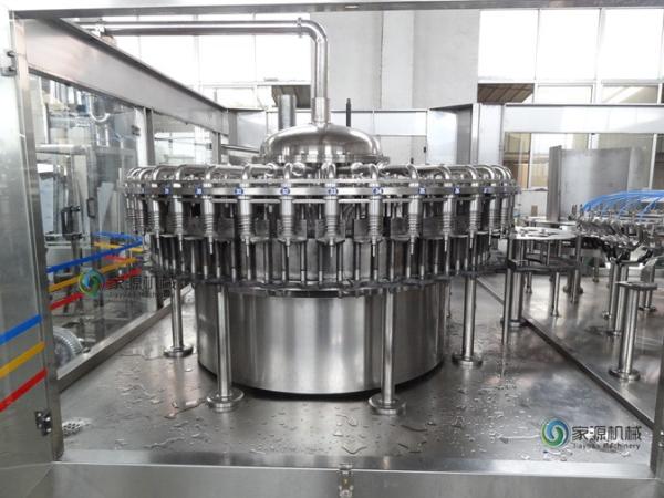 Aseptic Automatic Bottle Filling Machine 12.08Kw Automatic Water Filling