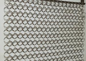 Wholesale 12m width Metal Mesh Ring Curtains 304 Stainless Steel Ring Mesh wearproof from china suppliers