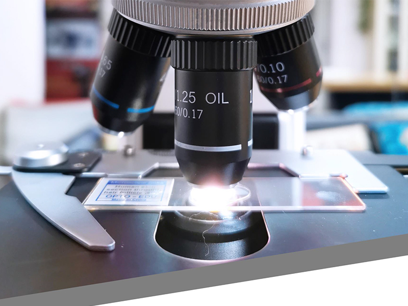Achromatic OPTO-EDU A11.6603-M 1000x School Monocular Microscope