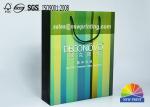 Black PP Rope Handle Branded Printed Paper Bags CMYK Colors Printing