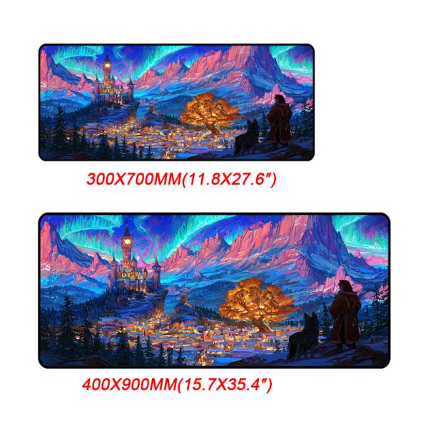 Custom Logo Waterproof Large Gaming Extended Xxl Mouse Pad For Flat Desk Mat Laptop Pad