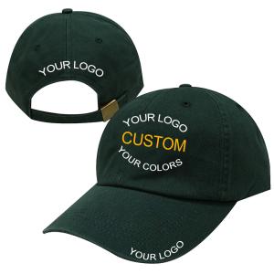 Wholesale Adult 58cm Printed Cotton Advertising Baseball Caps Metal Strap from china suppliers