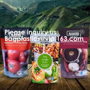 Wholesale Stand Up Zipper Oven Microwave Cooking Bags /Retort Pouch/Microwave Bag For Liquid Organic Soup Packaging Bagease from china suppliers