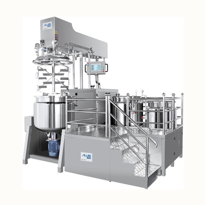 High Shear Mixer Tank Vacuum Emulsifying Machine Top Agitator Bb Body Cream Making Machine Eye Cream Emulsifying Machine
