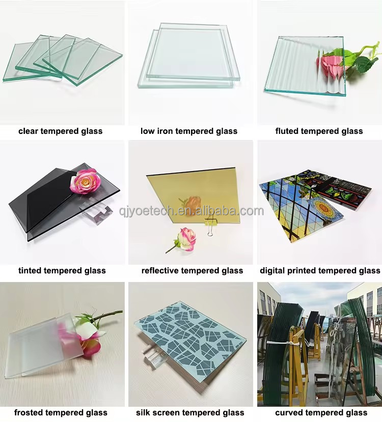 43 inch Tempered Curved Game Screen Glass for Office Building Cutting Edging Drilling