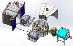 Plastic Product Making Rotational Moulding Machine For Colorfull Water Tank