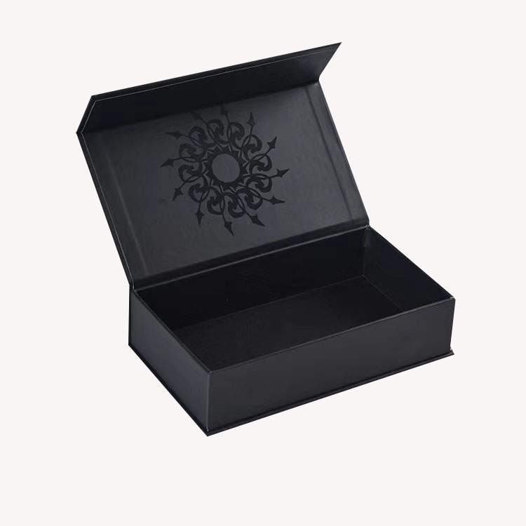 Customized Logo CMYK Luxury Book Shape Magnetic Watch Box for Watch Packaging Solution