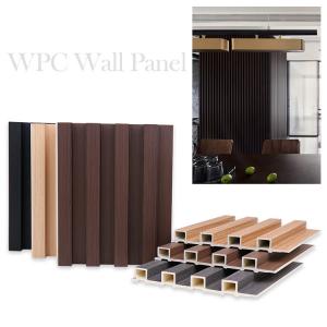 China Moth Proof Wood Plastic Grille WPC Fluted Panel Exterior on sale