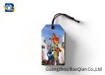 Eco - Friendly Custom Printed Hang Tags Toy Hangtag Hard Plastic Material 3D