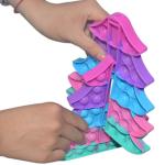 3D Large Tie Dye Christmas Tree Fidget Toy Cute Anxiety Popper Game Gift For Kid