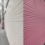 Indoor 9.5 Mm Gypsum Board , Fireproof Gypsum Wallboard 1220mm X 2440mm