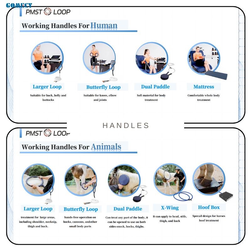 Gomecy PMST LOOP PEMF Therapy Device for Back Neck Joint and Tendon Conditions with Lasting Effects