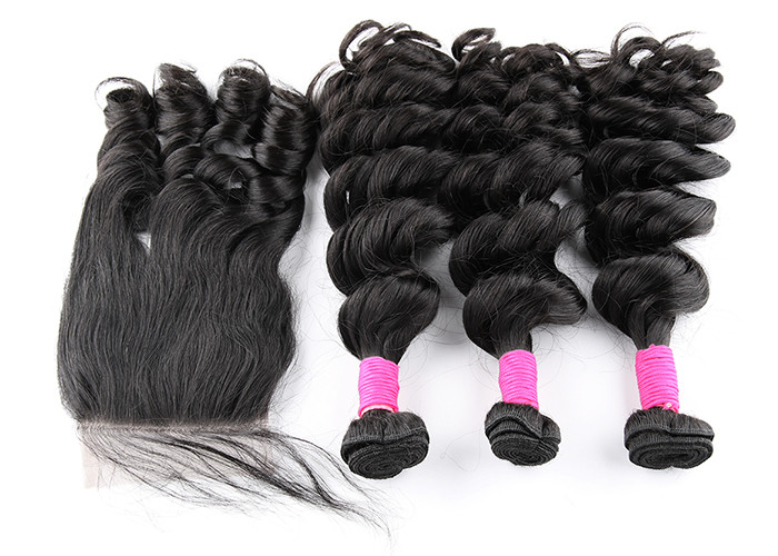 Big Curly Weaver Grade 7A Virgin Hair 300g Per 3 Bundles Natural Black