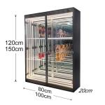 Fashion Store LED Light Color-Changing Display Cabinet for Intelligent Tunnel