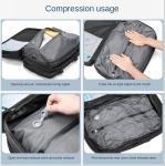 Multifunctional Airbag Men Business Backpack 600D Oxford Waterproof Backpack