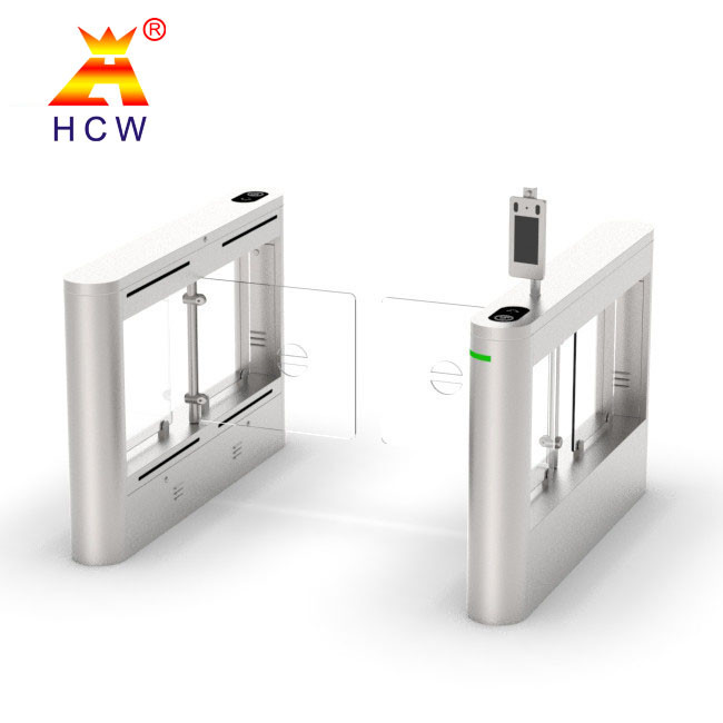 Access Control Supermarket Swing Gate IP54 130W High Speed Gate