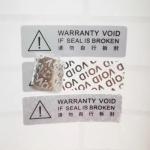 OEM Anti Counterfeit 3D Hologram Sticker Metal Nickel VOID Security For Skin
