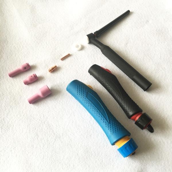 Water Cooled WP20 Tig Welding Torch , Welding Torch Parts 0.5-3.2mm Wize Size