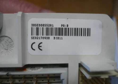 3BSE008552R1 DI811 Digital Input 48V 16 ch, 11 kO, Groupwise isolated from ground, 2 groups with 8 channels new original