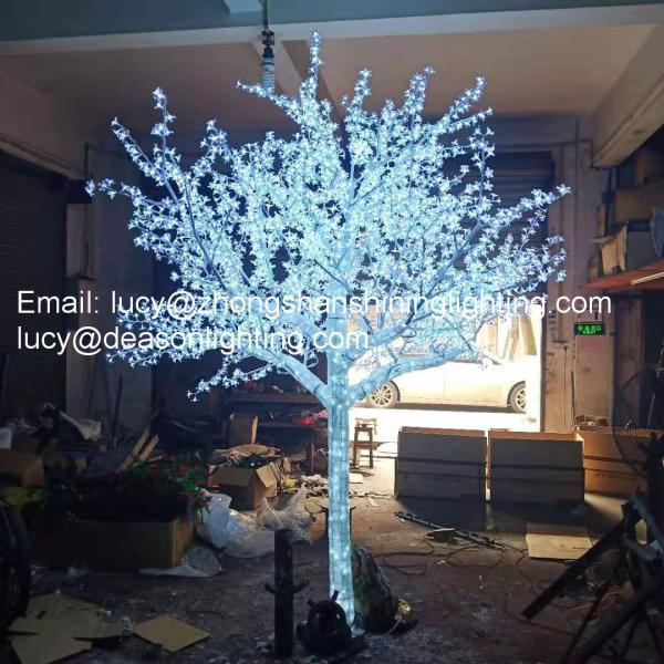 led crystal tree light