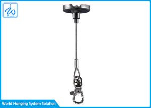 Wholesale Brass Ceiling Light Suspension Kit Nickel Plated Finish 30kg Working Load from china suppliers