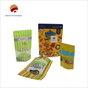 Wholesale Gravure Printed Food Plastic Bags Packaging With Hot Press Sealing from china suppliers