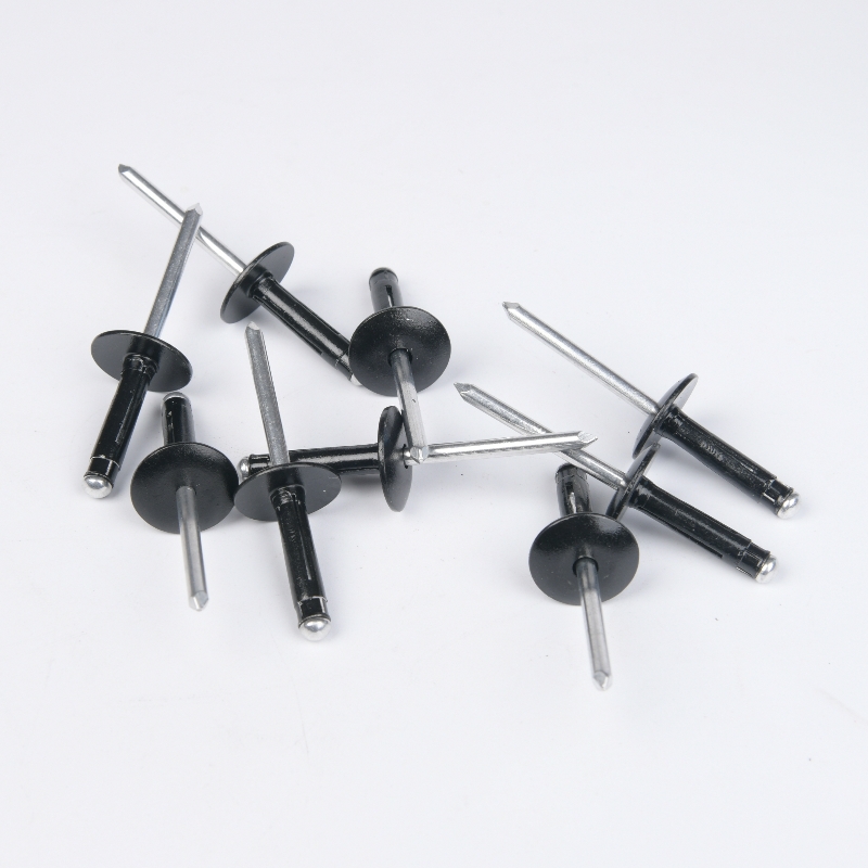 White Finish Dome Head Open End Blind Rivet for Customer Requirements in Stainless Steel