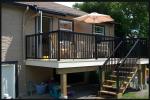 Simple Design Aluminum Guard Railing , Residential commercial balcony railing