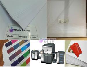 China Fuji - Xerox Digital Printing PVC Card Material For IC Cards Production on sale