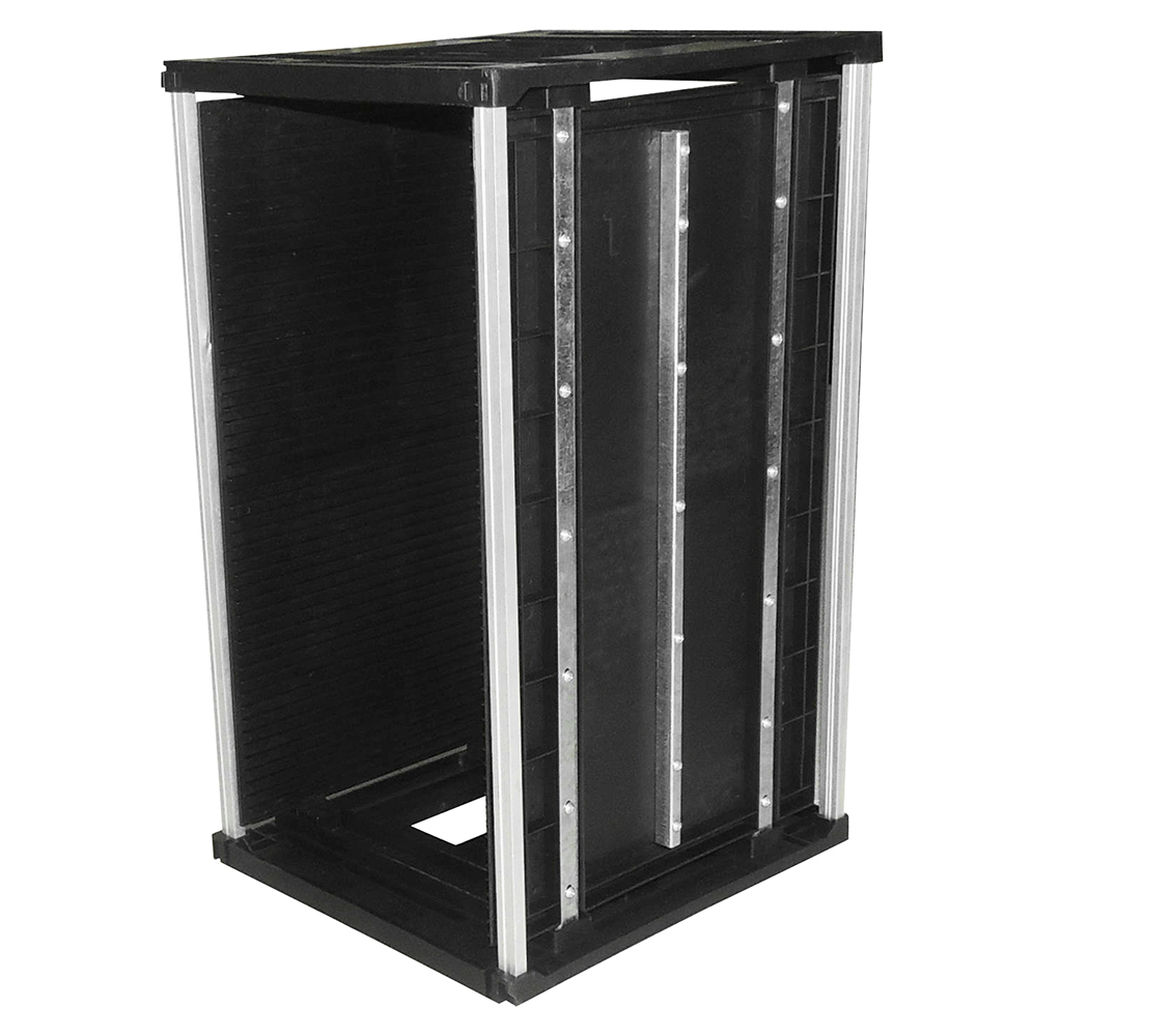 3.0mm Depth 125 Degree 100KG Capacity ESD Magazine Rack